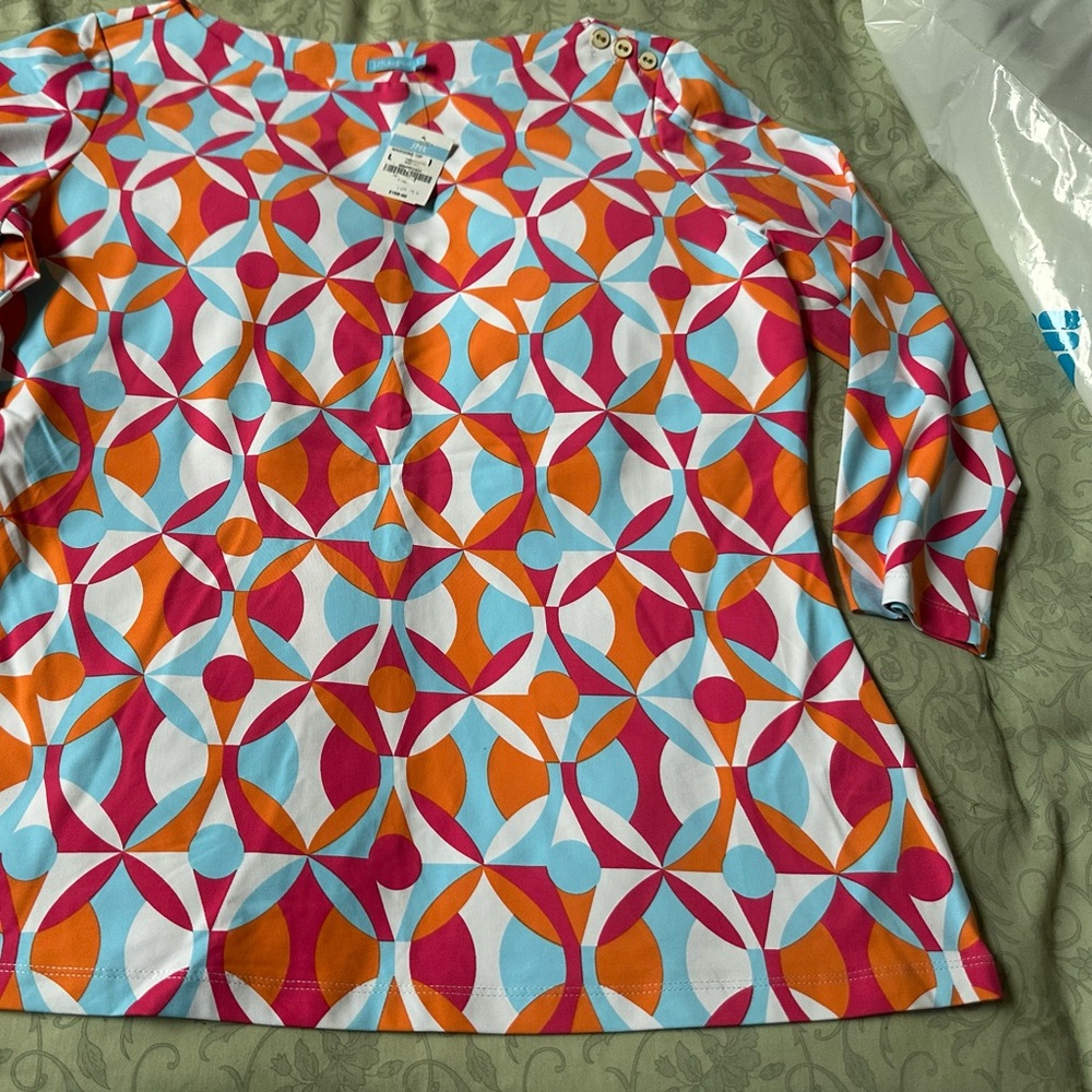 J.MLaughlin wave song top. Size large